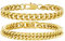 VNOX Armband Herren Armbänder Für Herren Armband Männer Edelstahl Armbänder Silber,2 PCS