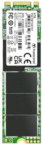 Transcend MTS970T 4TB Interne M.2 SATA SSD 2280 SATA III Industrial TS4TMTS970T