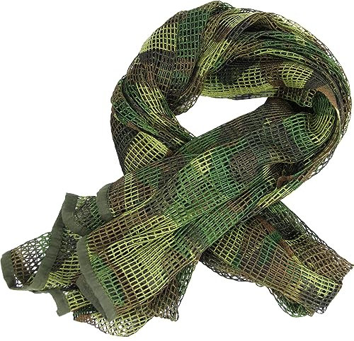 HYOUT Taktische Halstücher Woodland Camo Schal Desert Shemagh für Outdoor Sport…