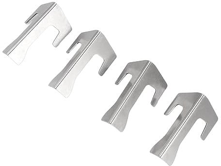 4pcs Barbecue Flame Diffuser Tamer Bbq Spares Gas Grill Replacement Parts Stainless Steel Bbq Heat Plates Gas Grill Heat,Stainless Steel Heat Plate for Bbq
