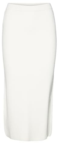 VERO Moda Damen Vmnancy Nw 7/8 Skirt Boo Midirock (1er Pack)