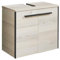 vito Waschbeckenunterschrank - Polar Pinie Dekor - B 60 cm - 2 Türen