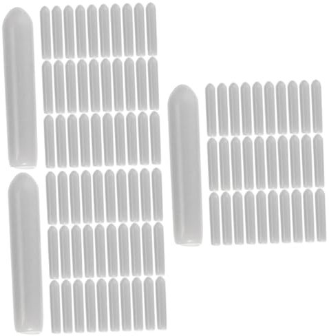 jojofuny 600pcs Dishwasher Prong Rack Caps Grey Replacement Parts Dishwasher Rack Coating Long Splatter Guard