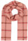 FRAAS Stola mit Karo-Muster - 85 x 220 cm - leichter Schal aus Wolle - Made in Germany - Sustainability Edition