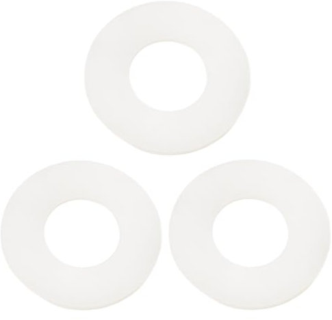 3 Pack Flush Valve Base Sealing Washer 816.418.00.1 Replacement Toilet Valve Rubber Washer Compatible with Geberit Silicone Toilet Flush Valve Seal Ring Clear Washers Repair Rubber Seal Diaphragm