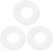 3 Pack Flush Valve Base Sealing Washer 816.418.00.1 Replacement Toilet Valve Rubber Washer Compatible with Geberit Silicone Toilet Flush Valve Seal Ring Clear Washers Repair Rubber Seal Diaphragm