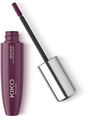 KIKO Milano Maxi Mod Colour Mascara 03, Mascara Colorato Con Mini Applicatore E Maxi Effetto Volume, 03 Plum
