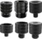 6pcs Mic Stand Adapter Set 3/8 to1/4 Adapter,1/4 to 5/8-27 Adapter,3/8 to 5/8-27 Adapter,Tripod Adapter for Attach Mic to Piano,Live Karaoke Microphone Holder,Phone Clip,Camera Stand and Tripods