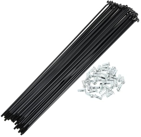 RATCHROLL Radios De Bicicleta 12G 245mm para Ruedas 36 Piezas