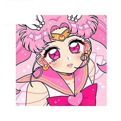 13 cm x 12,7 cm für Sailor Chibi Moon Autoaufkleber Tuning Windschutzscheibe Aufkleber Persönlichkeit Kreativ