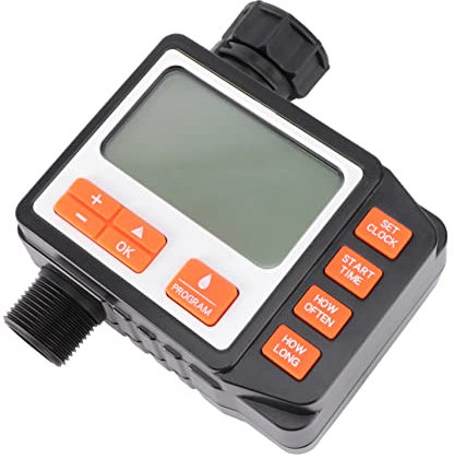 HEMOTON Temporizador De Riego Digital Temporizador De Manguera Fabricado Abs Compatible Varios Sistemas