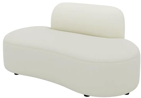 KIBONCY Modernes Liebes -Sofa -Sofas Für Wohnzimmer, Bequemes Napapi -Sofa, Extra Tiefe Sitze, Fester Holzrahmen, Abnehmbare Abdeckung, Liebessitzcouch Für Kleine Räume 2