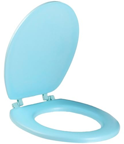 Eva Toilettensitz Ersatz Wc Sitz für Badezimmer und Haushalt | Gepolstert, Abnehmbar und Einfach zu Montieren, Einfache Praktische Optik