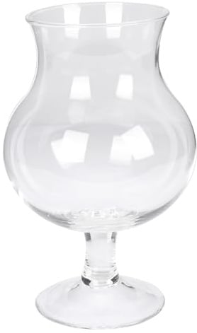 VICASKY Calice da Whisky a Forma di Tulipano in Vetro da 450ml, Design Creativo e Facile da Pulire, Resistente alle Cadute, per Famiglie e Hotel