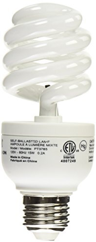 Exo Terra Natural Light, Vollspektrum-Tageslichtlampe, Kompakte UVB Lampe mit idealem Tageslichtspektrum für alle Reptilien und Amphibien, 25W, Fassung E27