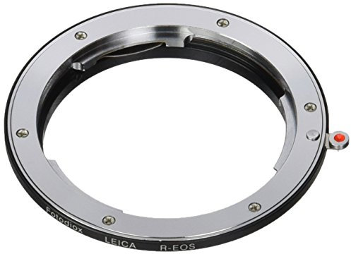 Fotodiox Pro Lens Mount Adapter Compatible with Leica R Lenses on Canon EOS EF/EF-S Cameras