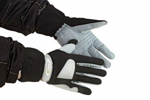 Speed RACEWEAR Motorsport Kartsport Racing Kart Handschuhe Karting Gloves Schwarz