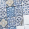 CREATISTO Mosaik Klebefliesen Stickerfliesen Fliesenfolie - Aufkleber Sticker für Wandfliesen I Klebefliesen Deko Folien für Fliesen Ornament in Bad u. Küche (15x20 cm I 18 -Teilig)