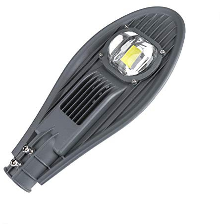 Eboxer Lampione Stradale a LED Impermeabile Esterna Fredda/Calda Bianca, Tempo di Servizio Lungo (Fino a 50000 Ore) per Cantiere, Cortile, Strada di Campagna, Strada, Piazza(Bianco Caldo 30w)