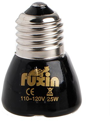 Lampadina riscaldante in ceramica per rettili da 25 W