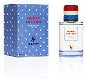El Ganso Friday Edition, Eau de Toilette Uomo, Profumo Uomo, Fragranza Orientale alle Note di Bergamotto, Cardamomo e Anice, Ottimo come Regalo Uomo, Profumo da Uomo 75ml con Spray