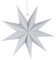 Healifty Papierstern Lampe Lampenschirm 30cm Papier Weihnachtssterne mit Beleuchtung 3D Leuchtstern Fensterdeko Stern Weihnachten Beleuchtet Christbaumspitze für Xmas Party Weihnachtsbaum Deko