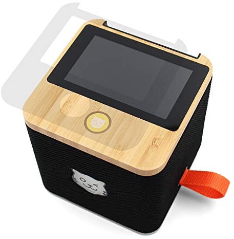 yabaduu 2er Set Design Schutzfolie für Tigerbox inklusive Displayschutz passgenau selbstklebend kindgerecht Folie Zubehör für Kinder Spielzeug Schutzcover F10 (Transparent, Ohne Wunschname)