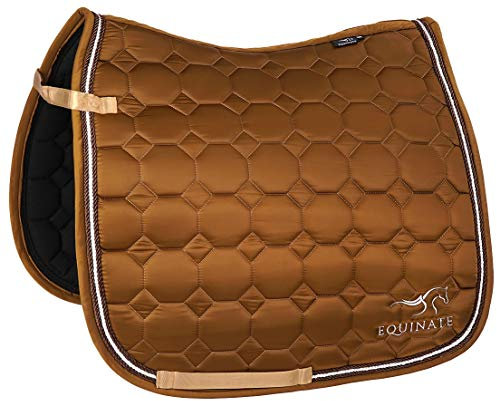 Equinate Satin Schabracke Madison Pony DR Dressur Bronze