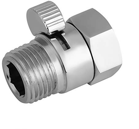 Nikou Absperrventil 1/2 Duschkopfventil Messing Bidet Sprayer Ventil Wassersparventil für Duschkopf Sprayer