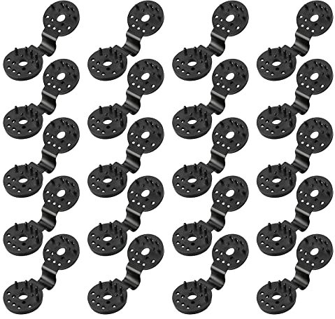 Bekasa Schattenstoff, robuster Verschluss, 20 Stück, Sonnenschutznetz, Planen-Clip, Gewächshaus-Folienklemmen, Befestigung für den Außenbereich, Garten, Vogelschutz, Gartennetz, Schattennetz