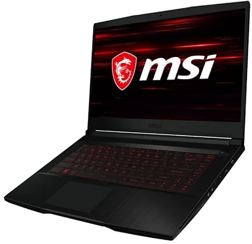 MSI GF63 - Portatile da gioco, display FHD sottile da 15,6 pollici, Intel Core i5-10200H, NVIDIA GTX 1650 Max-Q, 16 GB DDR4 RAM, 1 TB NVMe SSD, tastiera retroilluminata, Windows 10, 1 mese XB0X