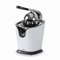 Lacor - 69231 - Exprimidor de Palanca VITALLY WHITE, Exprimidor Manual, Sistema Antigoteo, Acero Inoxidable 18/10, Palanca Ergonómica, 19,5x29x29 cm