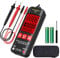 MAXRIENY Multimeter Intelligentes digitales Voltmeter Ohmmeter Display mit 3 Ergebnissen Tester Widerstand Frequenz Kontinuität Spannungserkennung ohne Kontakt Live-Draht Tester