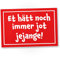 DankeDir! Et hätt noch immer jot jejange - Schild 30 x 20 cm - Geschenkidee Deko Geschenk Partydeko Kollegen Freunde Party - Geburtstagsgeschenk Spruchschild lustiger Spruch Kölle NRW Köln