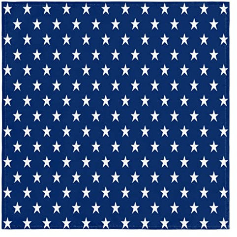 Stoffservietten, Sternform, 4 Stück, waschbar, Tischservietten, für Cocktail, Zuhause, Hochzeit, Bankett, Party, Restaurants, 50,8 x 50,8 cm