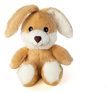 Habibi Premium MIDI Deluxe – Wärmekissen/Stofftier f. Babys und Kinder - 2023 Mini Hase, herausnehmbare Hirsefüllung, zum Erwärmen in der Mikrowelle, auch für Erwachsene
