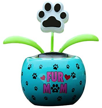 URFEDA Wackelfigur Blume Solar Wackelfigur Solar Tanzende Blume Solarblume Wackelfigur Wackelblume Solar Solarbetriebene Wackelblume Für Auto Büro Haus Auto Armaturenbrett Deko Auto Spielzeug