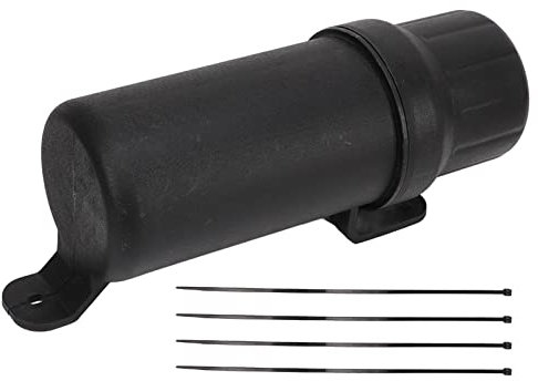 Universal Motorcycle Waterproof Tool Tube, 4.9 Inch Motorcycle Storage Box, Compact Gloves Raincoat Storage Box, Tool Repair Holder for Motorcycle Off-road ATV