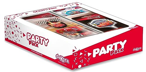 Dekora - Party Pack Cars Theme for Birthday Party Decorations, Cakes and Desserts