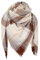FIFTHAVE Schal Damen Scarf Winterschal Weich Deckenschal Tuch Spleißen Karo Schal Herbst Strickschal Women Warmer Poncho Halstücher Khaki