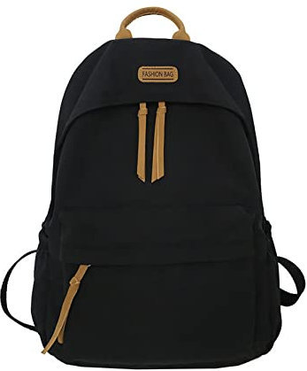 Got Bag Rucksack Rucksack Damen - SchöN U. Durchdacht - Daypack Mit Laptopfach & Anti Diebstahl Tasche FüR AusflüGe, Uni, Schule U. BüRo Schulrucksack FüR Gymnasium Teenager MäDchen Schwarz Kinder R