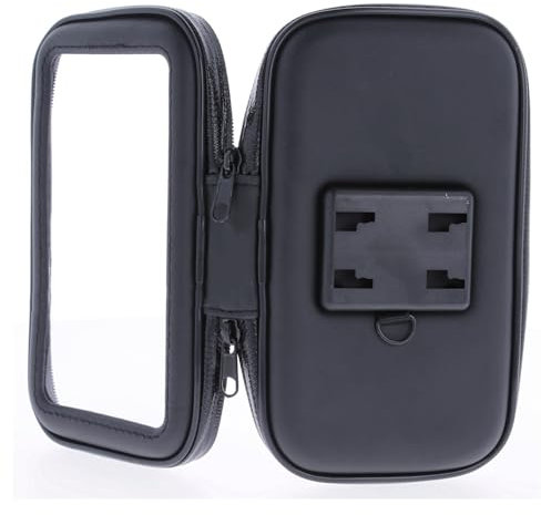 REY Funda Impermeable Soporte Bolsa, Móvil, Bicicleta, Moto, Talla L