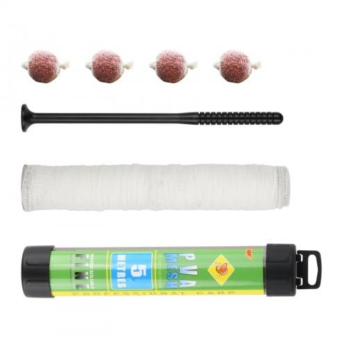 5M PVA Beutel Angeln Wasserlösliches Netz, 1.8cm Breit, Karpfen Zubehör, Angeln Ausrüstung, Angelzubehör Karpfen, Ideal für Fishing Liebhabe