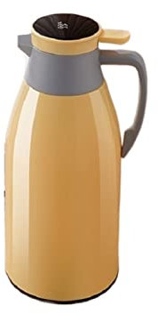 Bouteille isotherme de grande capacité avec doublure en verre – Bouilloire isotherme super longue pour la maison, le bureau et les voyages