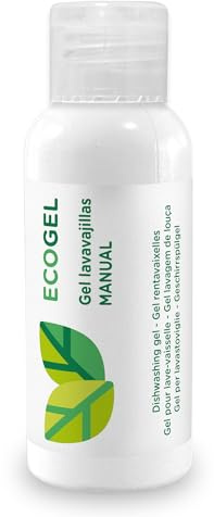 Hostelpak | 120 x 100 ml | Lessive lave-vaisselle manuelle EcoGel | Amenities appartement touristique