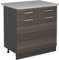Vicco Mueble bajo de Cocina R-Line, Gris Noble, 80 cm ET Mármol
