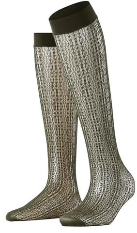 FALKE Damen Crossroads Kniestrümpfe gemustert
