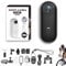 GoSnap - 4K Thumb Action Camera, Go Snap Camera, Wearable Mini Gosnap Body Camera with 360° Rotation Spring Clip, for Bike Cycling, Pet, Vlogging and Underwater (Black,4K)