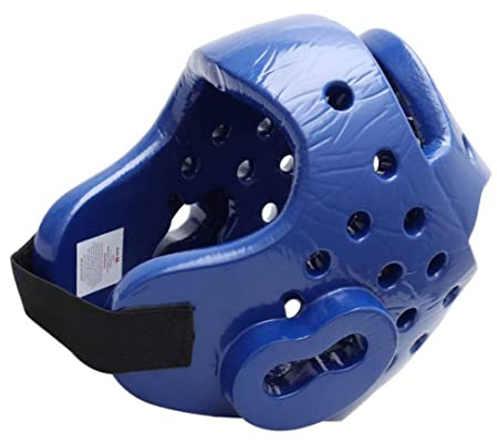 Kickbox-Kopfschutz Boxhelm Kinder-Boxhelm Blau S Box-Kopfschutz Kickbox- Kampftraining Schutzausrüstung für Erwachsene und Kinder