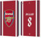 Head Case Designs sous Licence Officielle Arsenal FC Martin Ødegaard 2021/22 Joueurs Home Kit Étui Portefeuille en Cuir Compatible avec Apple iPad 10.2 2019/2020/2021